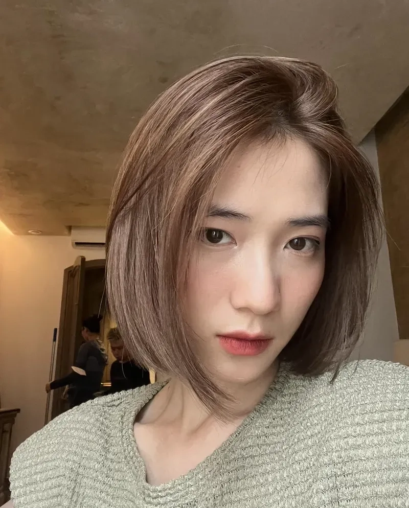 Phong cách tươi mới từ tóc ngắn Hàn Quốc cực trendy