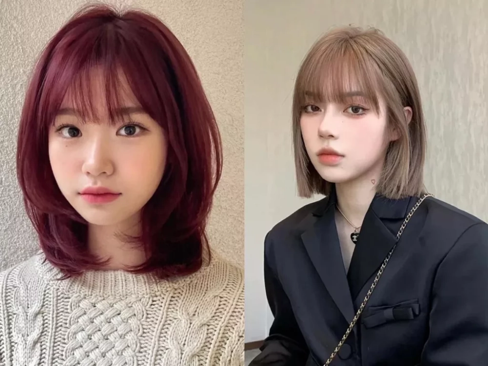 Đẹp chuẩn salon với tóc layer ngang vai Hàn Quốc hot trend