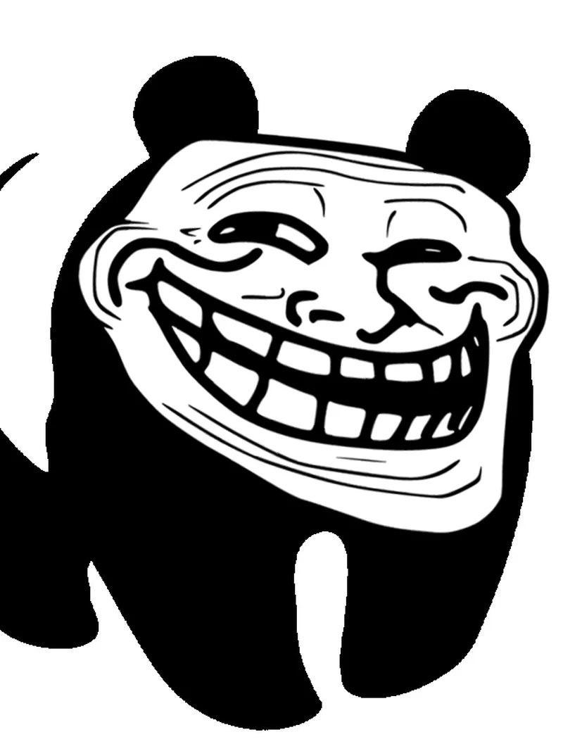 Bật cười vì gấu gấu trúc meme cười chất như nước cất