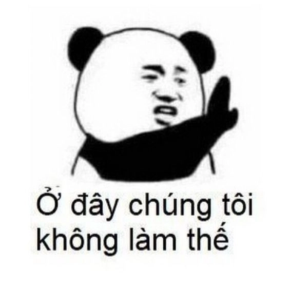 Mlem mlem với meme con gấu trúc thần thái