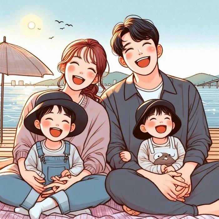 Tìm cảm hứng từ gia dinh chibi