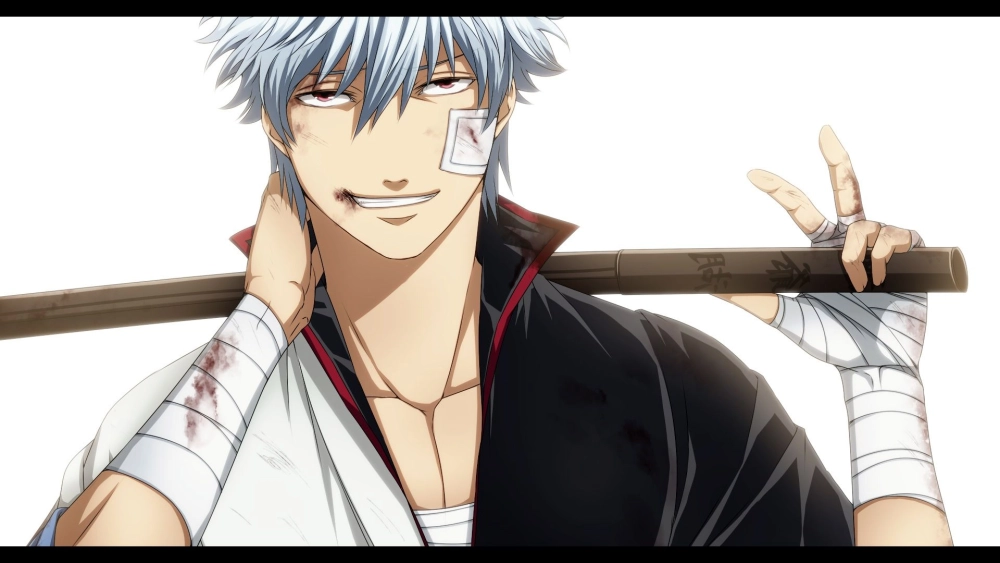 Gintoki age ngoài ba mươi nhưng vẫn trẻ trung