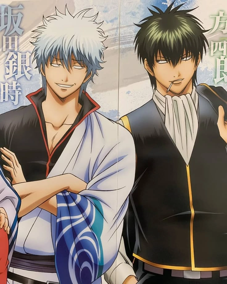 Gintoki x Hijikata đối đầu đầy lửa nhưng ăn ý