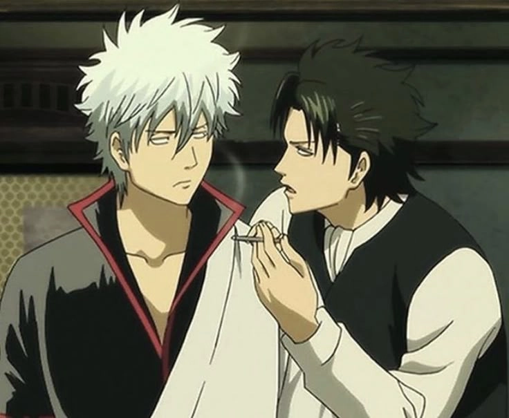 Gintoki Hijikata vừa đánh nhau vừa hiểu nhau sâu sắc