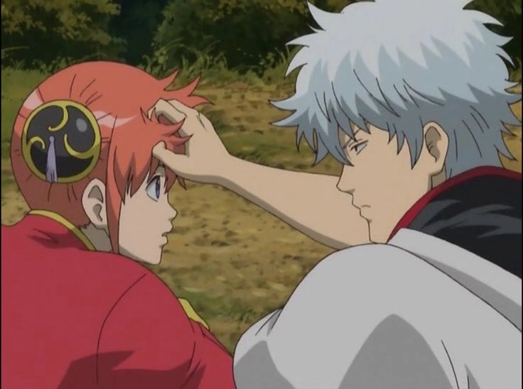 Gintoki x Kagura cha con không chính thức cảm động