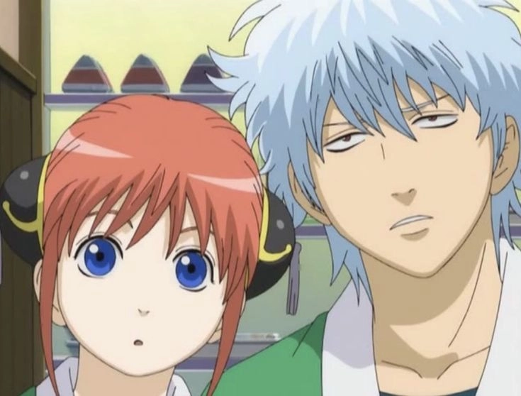Kagura x Gintoki tình thân gắn bó không rời
