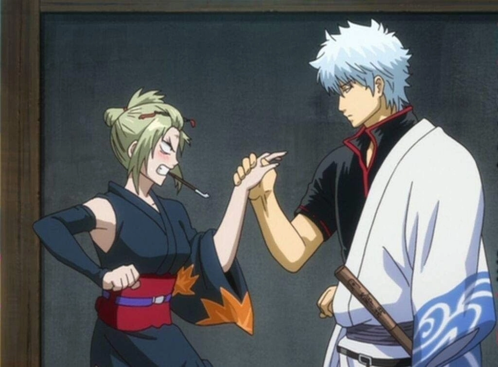 Gintoki x Tsukuyo fanfic lãng mạn đầy cảm xúc