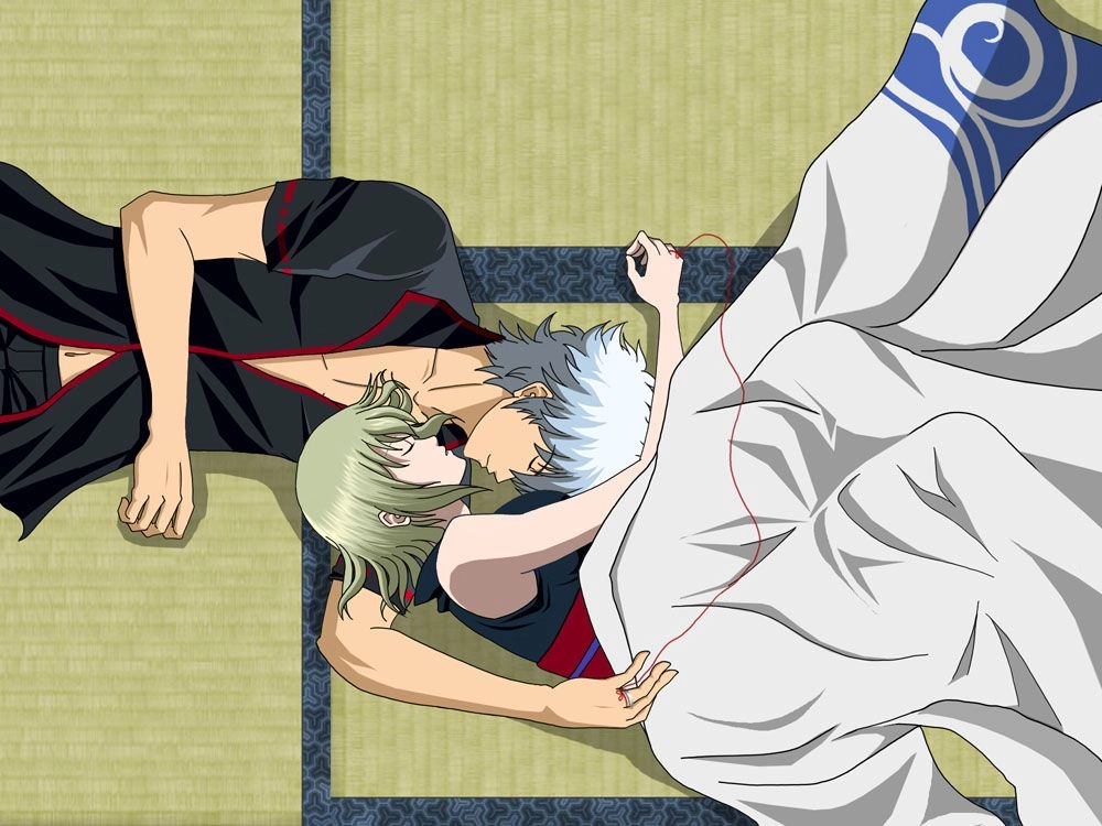 Gintoki x Tsukuyo fanart đẹp đến lặng người