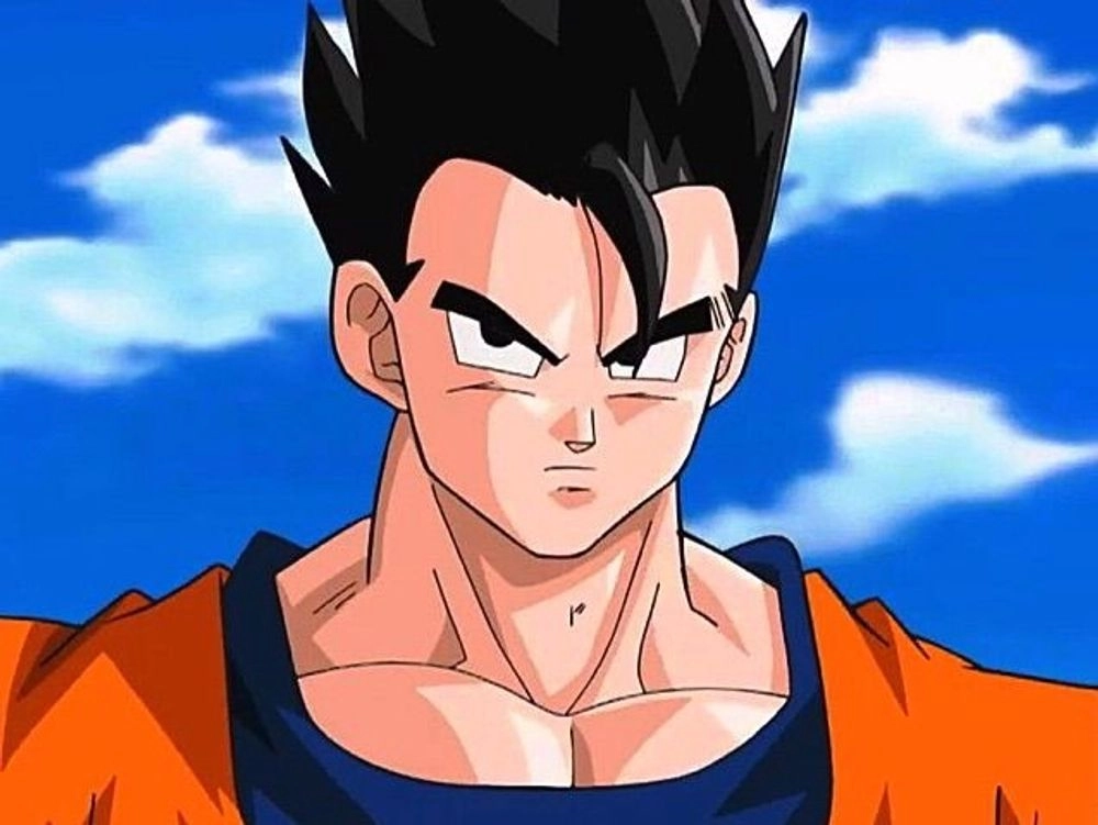 Dáng đứng ngầu lòi của dbz Gohan trong trận chiến