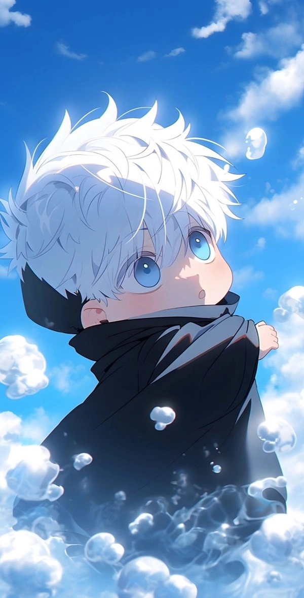 Xem hình gojo chibi cute dễ thương