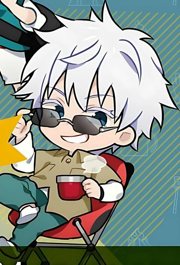 Ngắm anime drawing gojo chibi đẹp