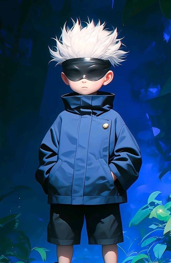 Khám phá cute gojo chibi face dễ thương