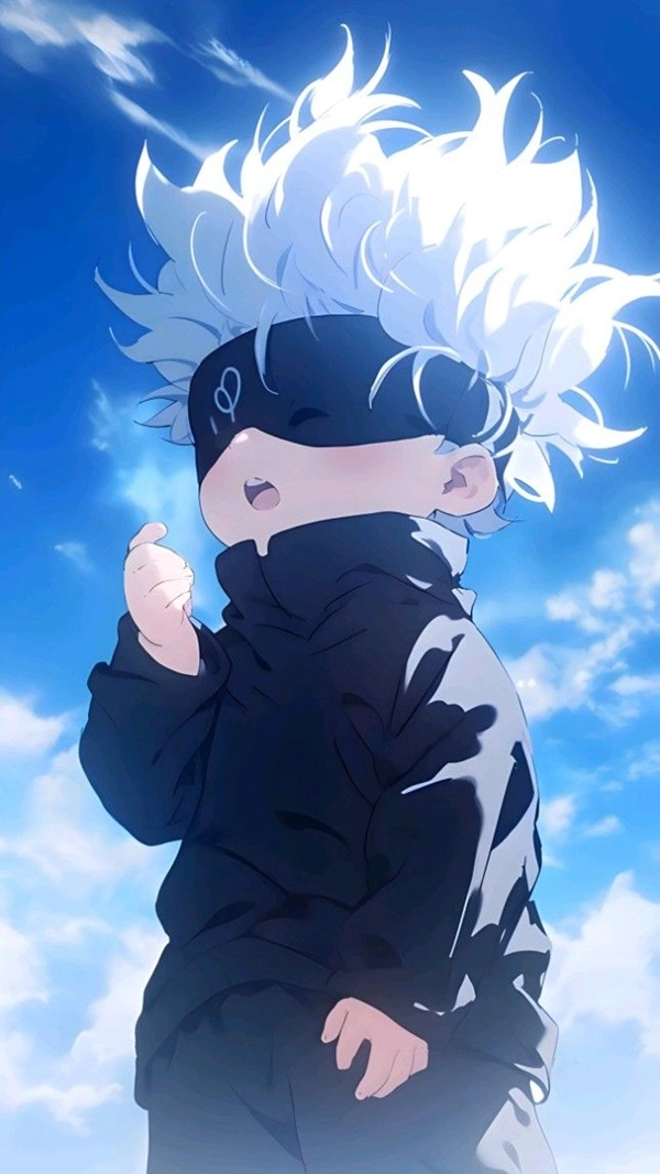 Tham khảo drawing gojo chibi cực chất