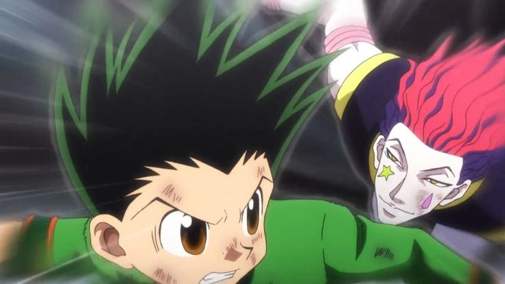 Hisoka x Gon manga thể hiện sự cuồng nhiệt và nguy hiểm
