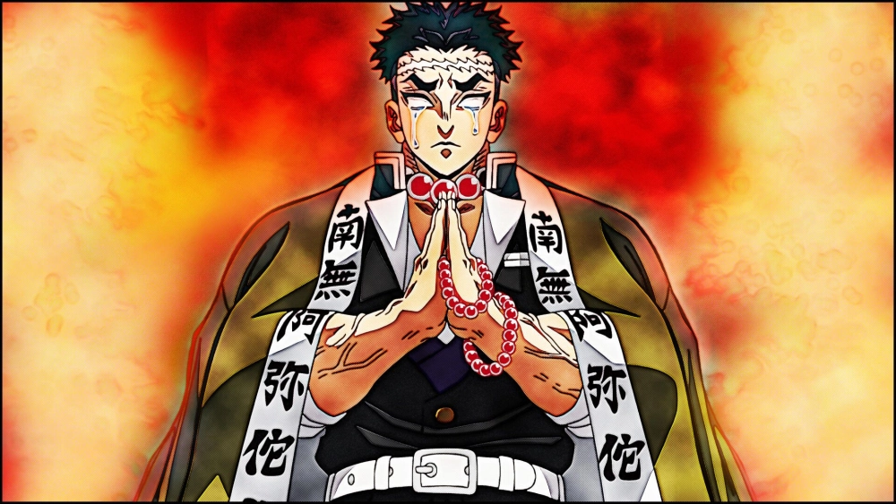 Vẽ Gyomei từng nét chạm vào trái tim