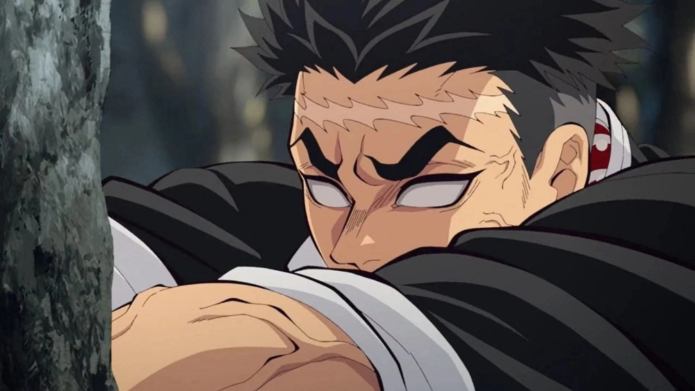 Demon Slayer Gyomei lặng lẽ nhưng kiên định