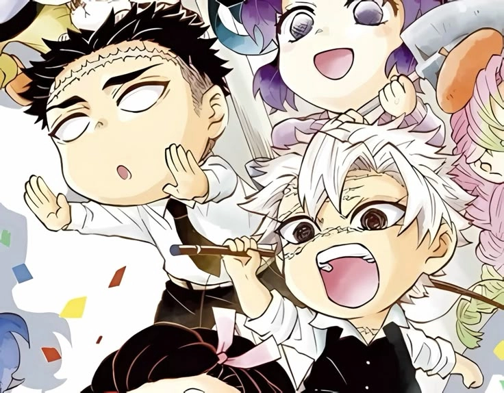 Gyomei x Sanemi manga từng khung truyện lay động