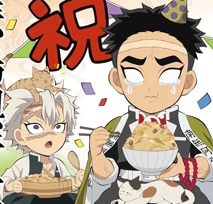 Sanemi x Gyomei tình đồng đội bền bỉ và kiên cường