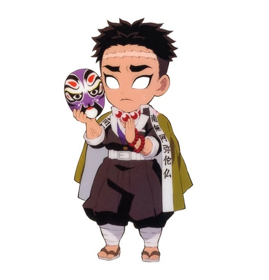 Gyomei fanart chibi sáng tạo và ngộ nghĩnh