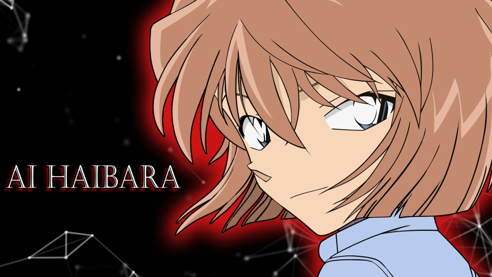 Hình Haibara đẹp đến từng chi tiết khuôn mặt
