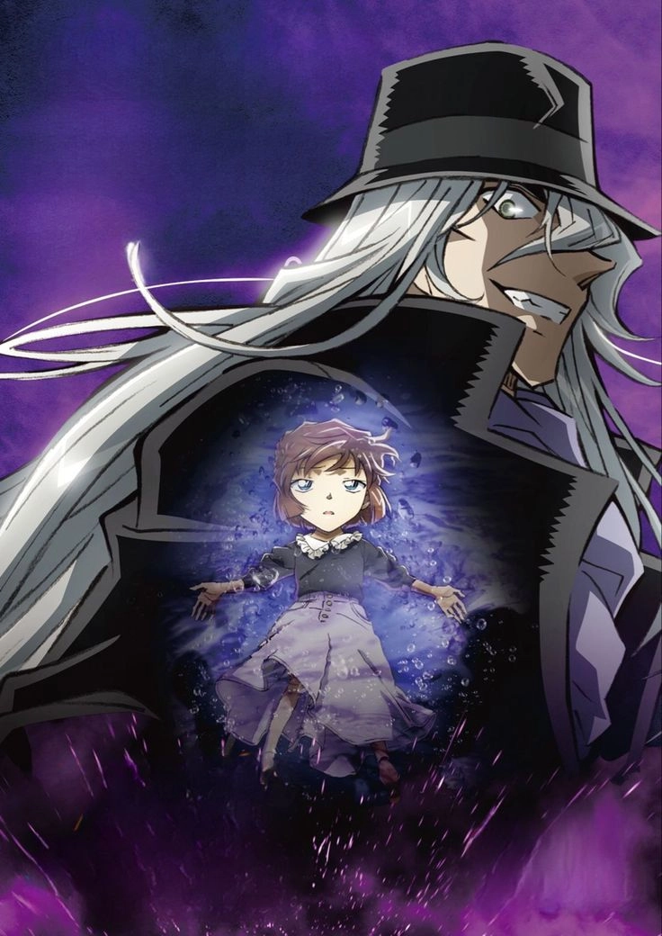 Haibara và Gin từng có quá khứ đẫm máu ám ảnh