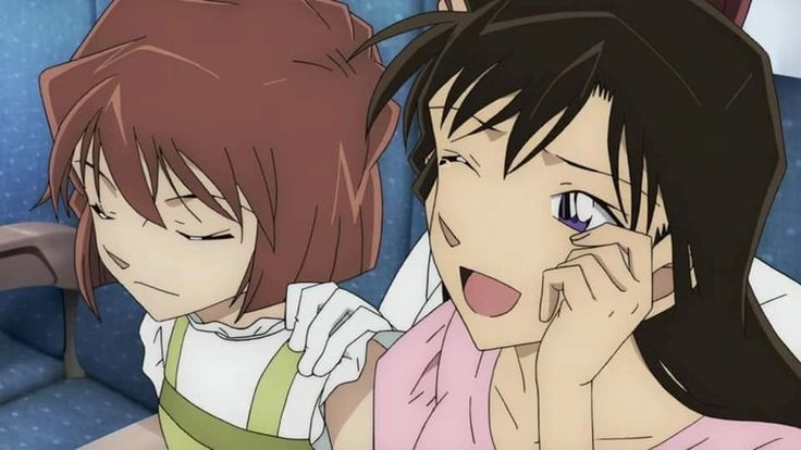 Haibara x Ran là tình bạn đẹp giữa bóng tối