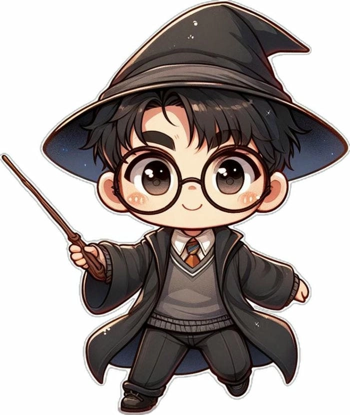 Bộ sưu tập hình ảnh harry potter chibi đẹp nhất
