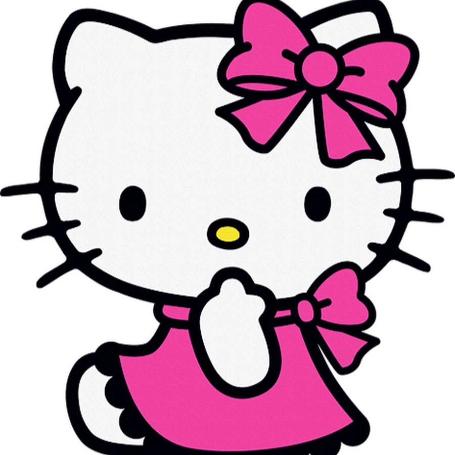Tải ngay mẫu tô màu mèo hello kitty chuẩn cho bé