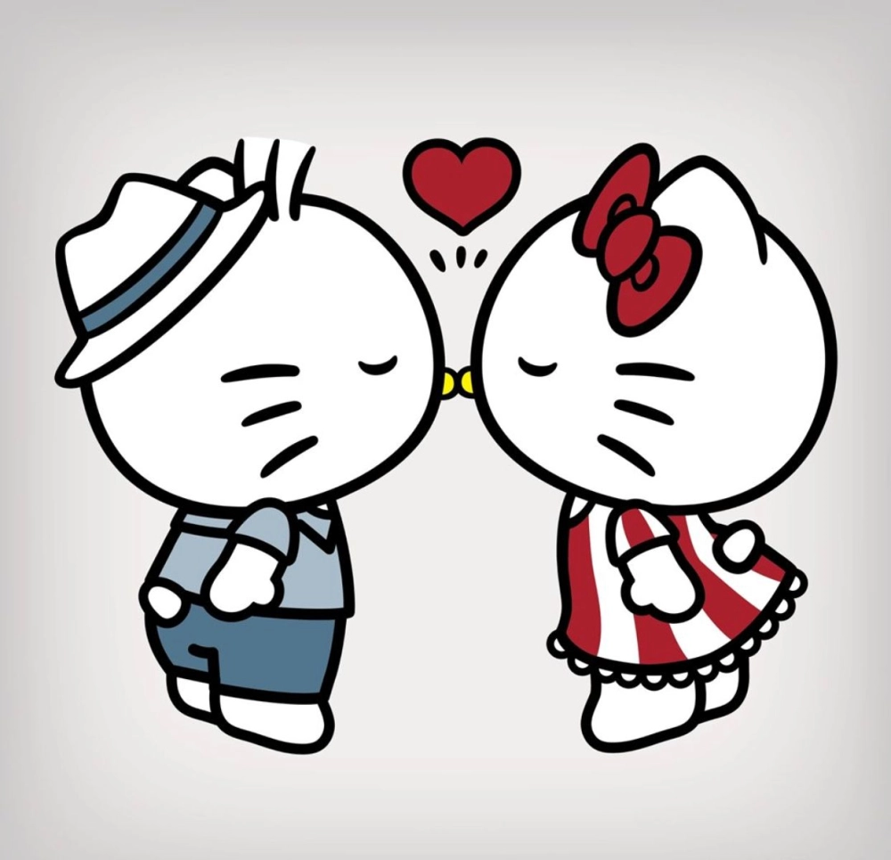 Tập tô đáng yêu với mèo kitty tranh tô màu hello kitty