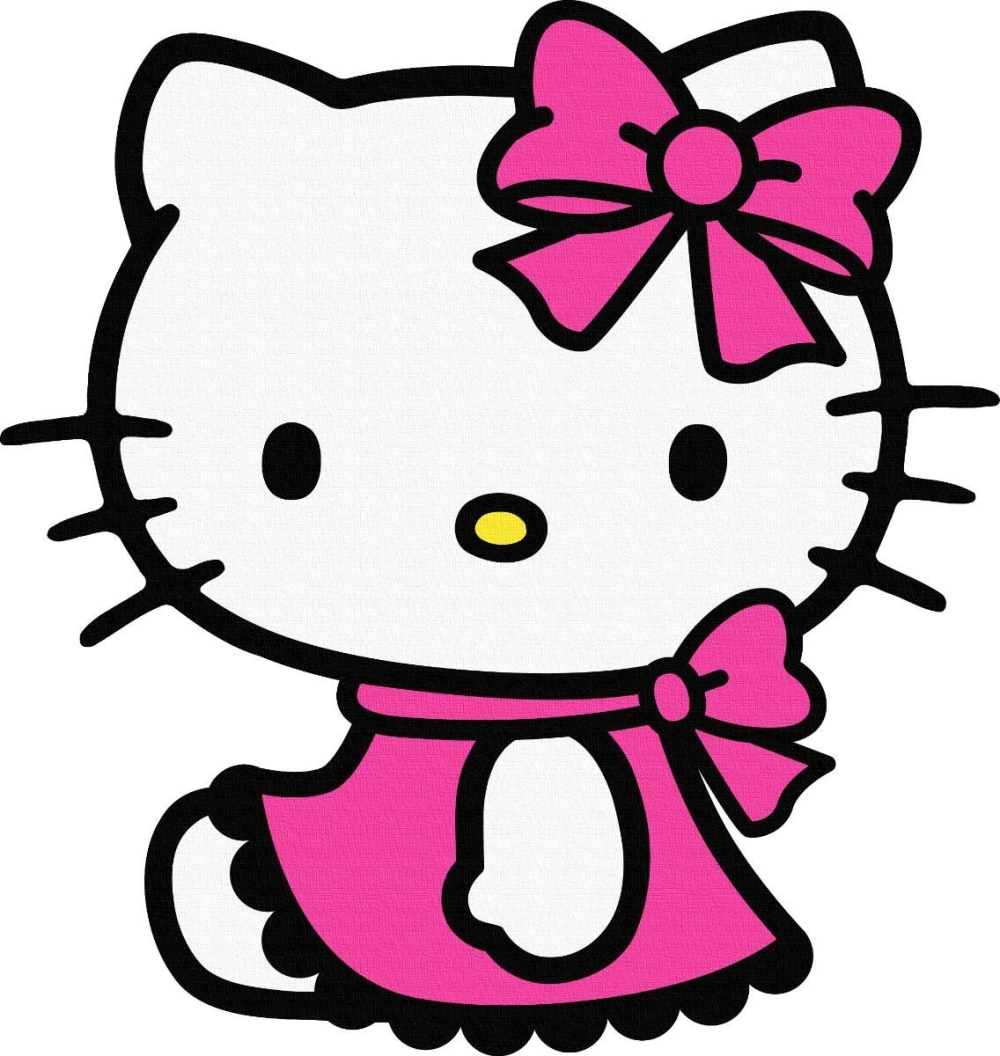 Chủ đề mới lạ tranh tô màu công chúa hello kitty