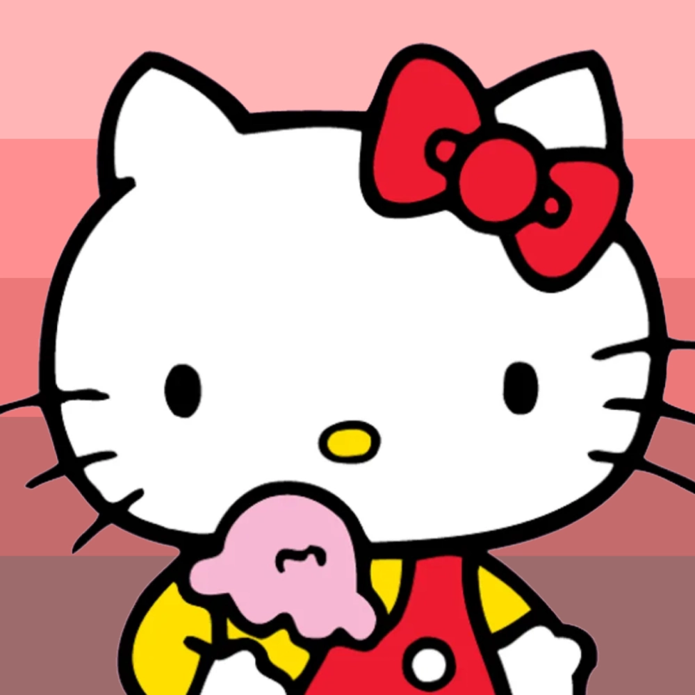 Tranh tải nhanh cho bé hình tô màu mèo kitty