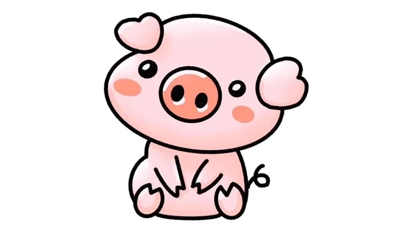 Khám phá ngay lợn cute chibi siêu xinh