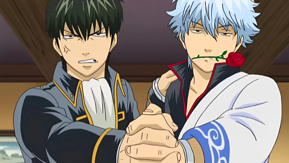 Hijikata x Gintoki tình bạn pha chút ganh đua thú vị