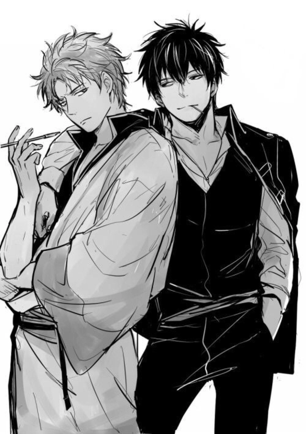 Toushirou Hijikata x Gintoki Sakata kết hợp tuyệt vời trên màn ảnh
