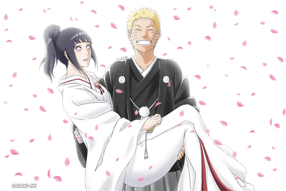 Đám cưới Naruto và Hinata là hồi kết ngọt ngào của mối tình lặng thầm
