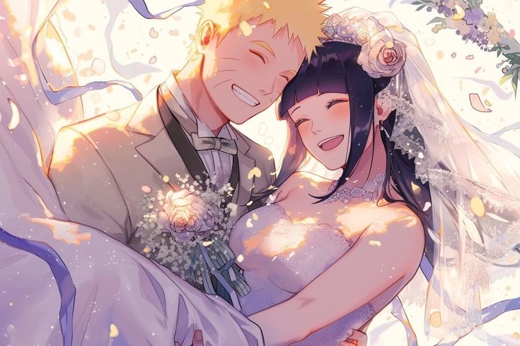Toàn cảnh đám cưới của Naruto và Hinata lung linh như cổ tích