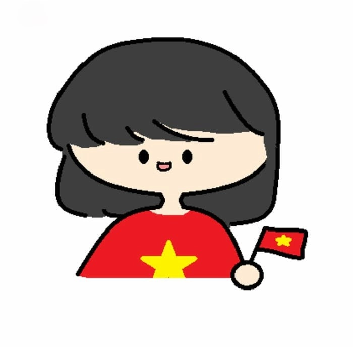 Chọn ngay avatar chibi nữ cute màu hồng dễ thương
