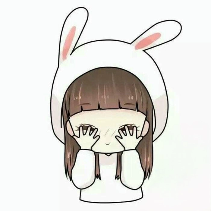 Đổi mới với avatar chibi nữ cute máu xanh dương độc lạ
