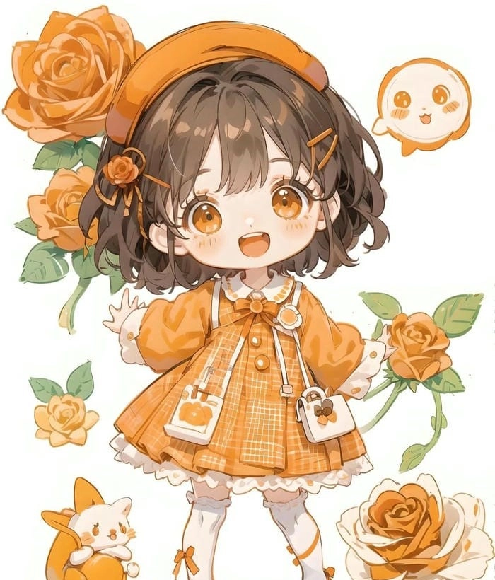 Chọn ngay chibi cute avatar anime nữ theo gu riêng của bạn