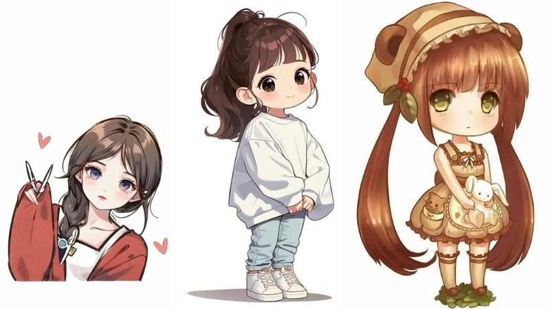Hình ảnh chibi nữ cute là gì