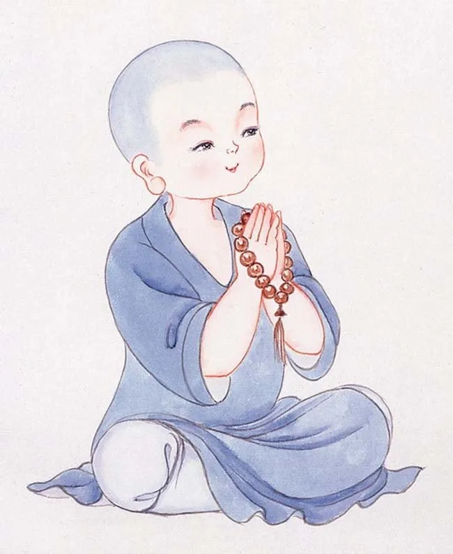 Ngắm nhìn ảnh chú tiểu ngộ nghĩnh vui nhộn