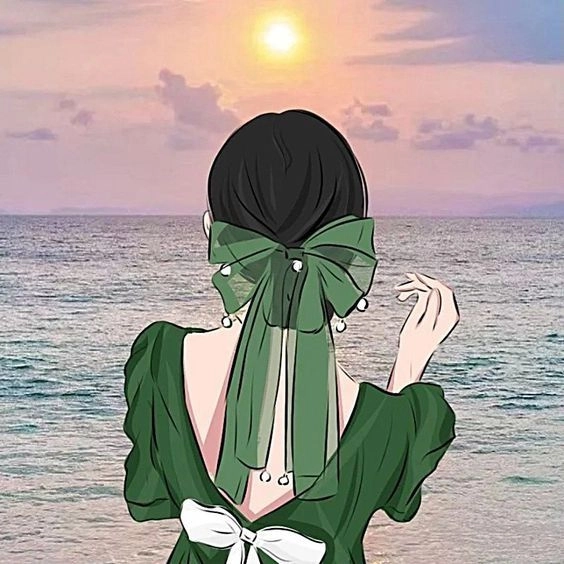 Chọn ngay hình nền cô gái quay lưng cực đẹp