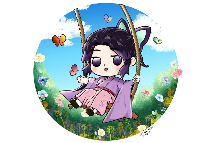 Khám phá cách vẽ shinobu chibi cực xinh