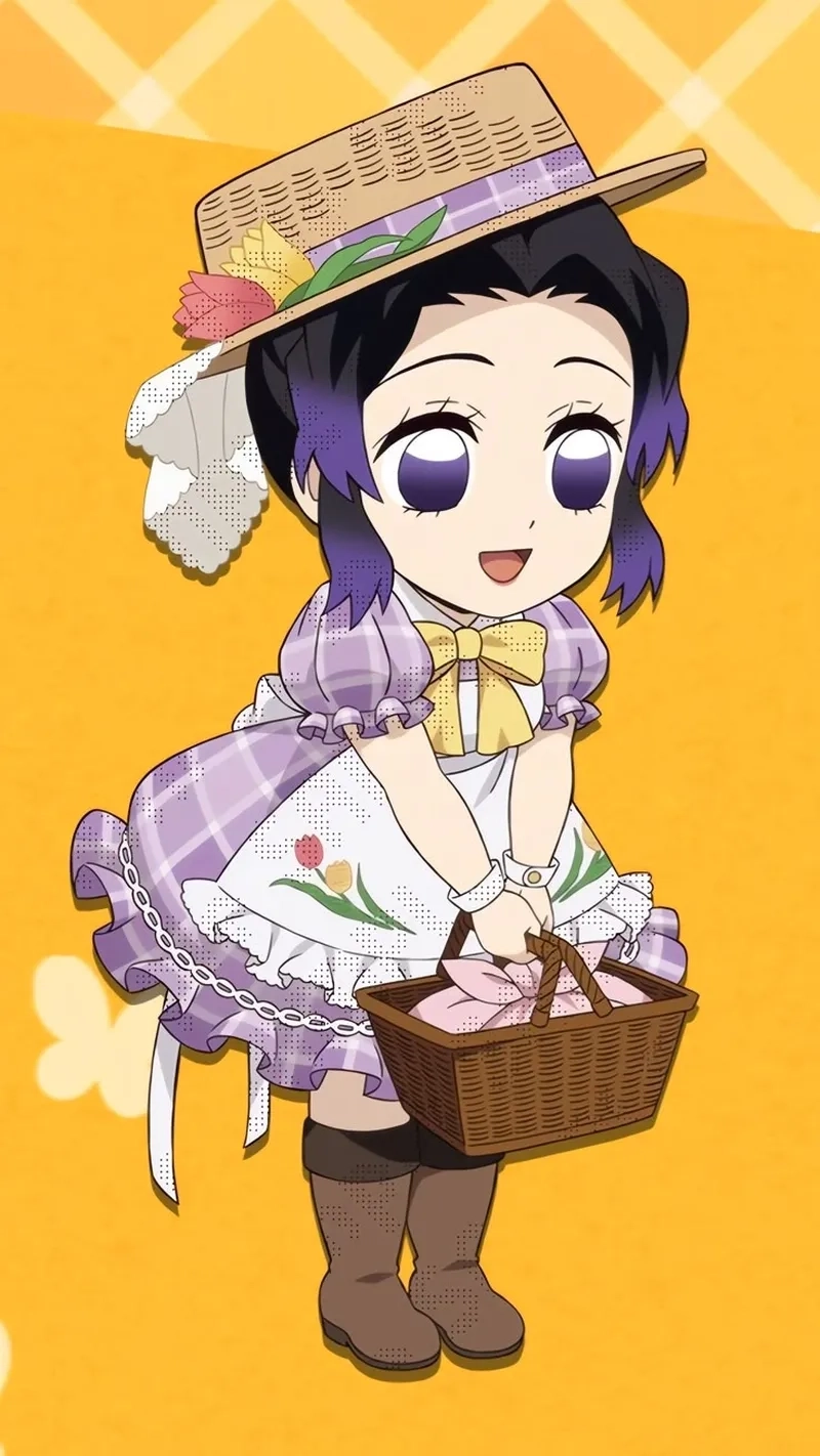 Khám phá shinobu chibi drawing siêu đẹp