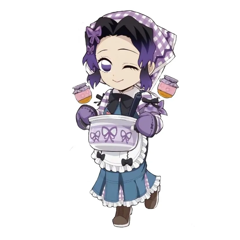 Ngắm cặp shinobu giyuu chibi đáng yêu