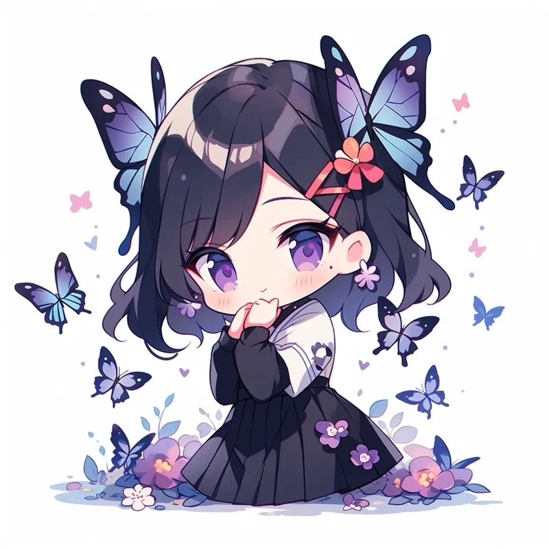 Ngắm shinobu chibi kawaii siêu đáng yêu