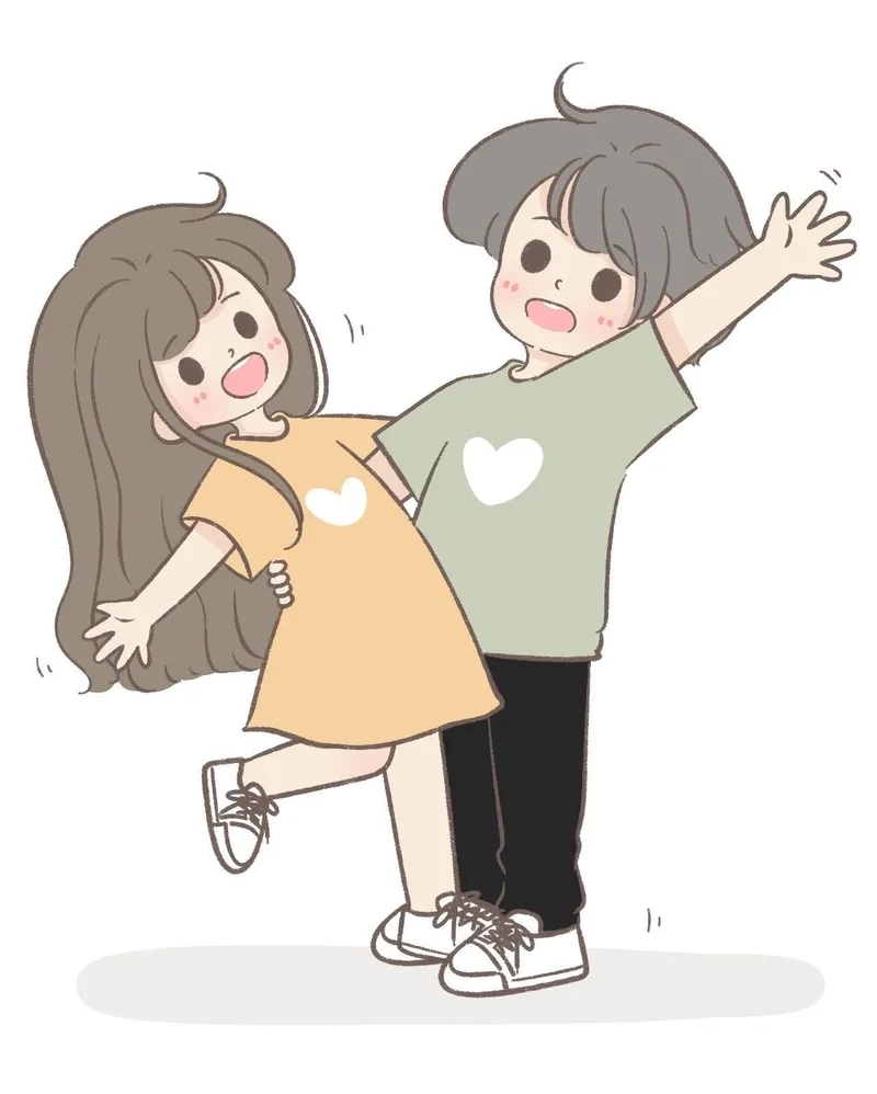 Ghé xem hình chibi cute cặp đẹp mê ly