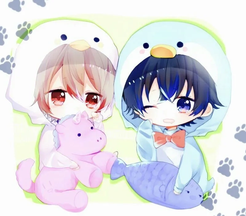 Tuyển chọn hình ảnh chibi cặp đôi dễ thương cực xinh