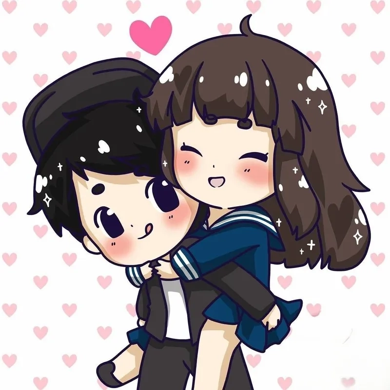 Sưu tầm ảnh chibi cặp đôi cute đẹp mê ly