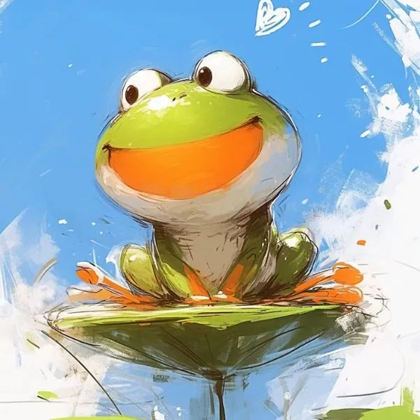 Sáng tạo với gấp con ếch siêu xinh